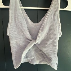 urban outfitters front twist tank top